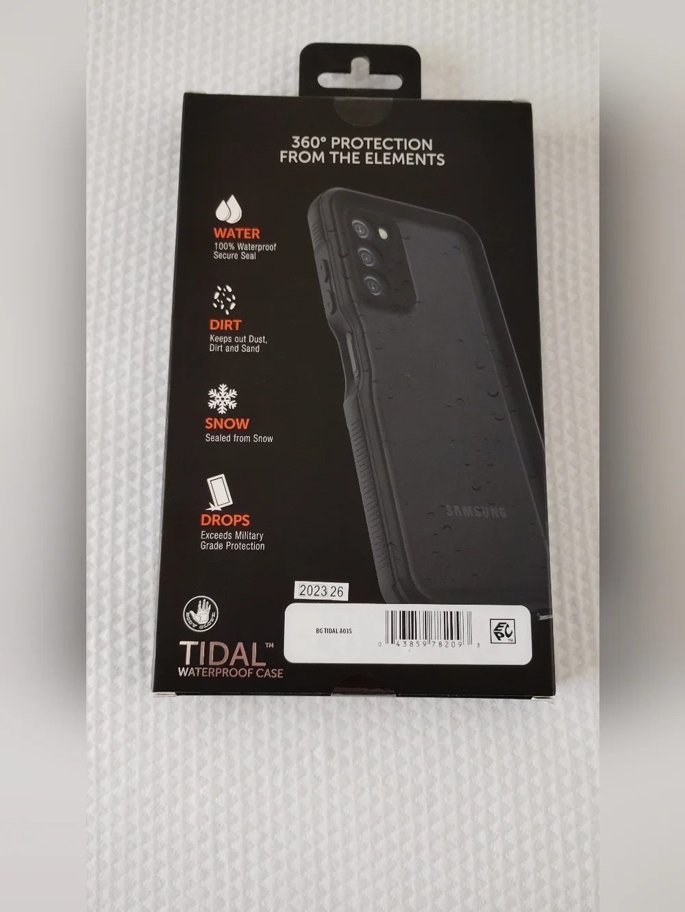 Tidal Body Glove Waterproof Case for Samsung Galaxy A03s - BRAND NEW IN BOX